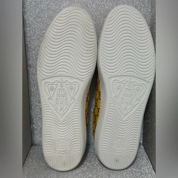 💎 Gucci Sneakers Ace Purple/Yellow Supreme Joy USA size MEN 10 GUCCI , 10.5 US.